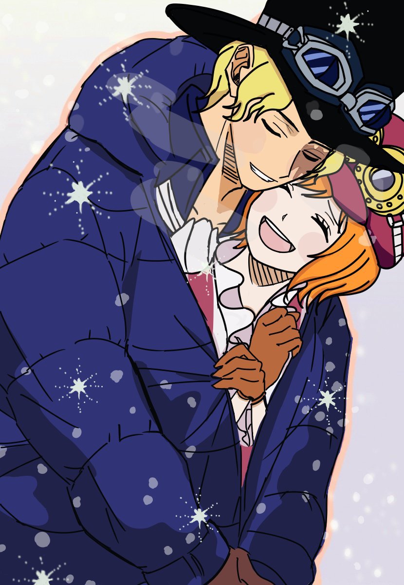 sabo and koala (one piece) drawn by julgi_0