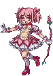kaname madoka (mahou shoujo madoka magica) drawn by mikage_(wp)