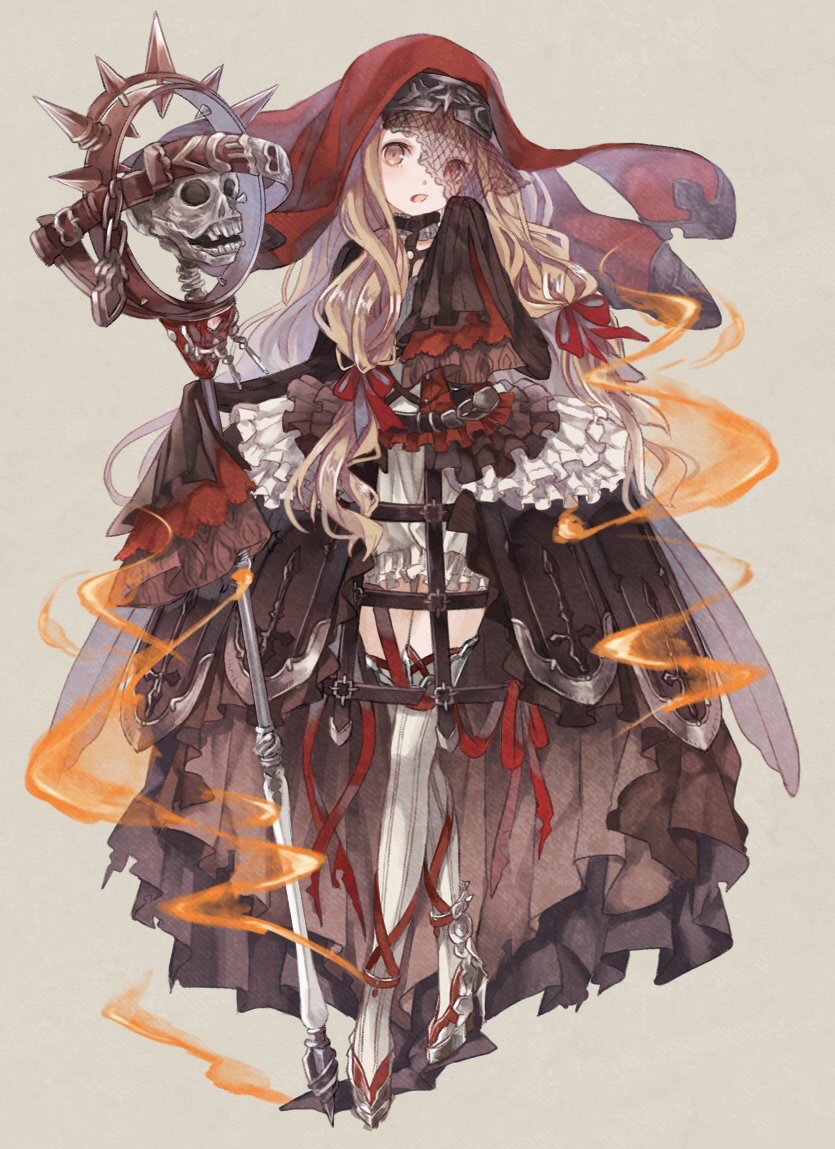 red riding hood (sinoalice) drawn by oro_ponzu