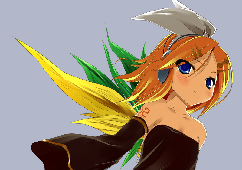 kagamine rin (vocaloid and 1 more) drawn by amakara_surume