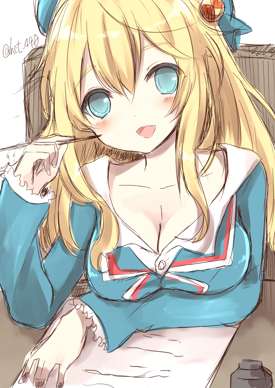 atago (kantai collection) drawn by chita_(ketchup)
