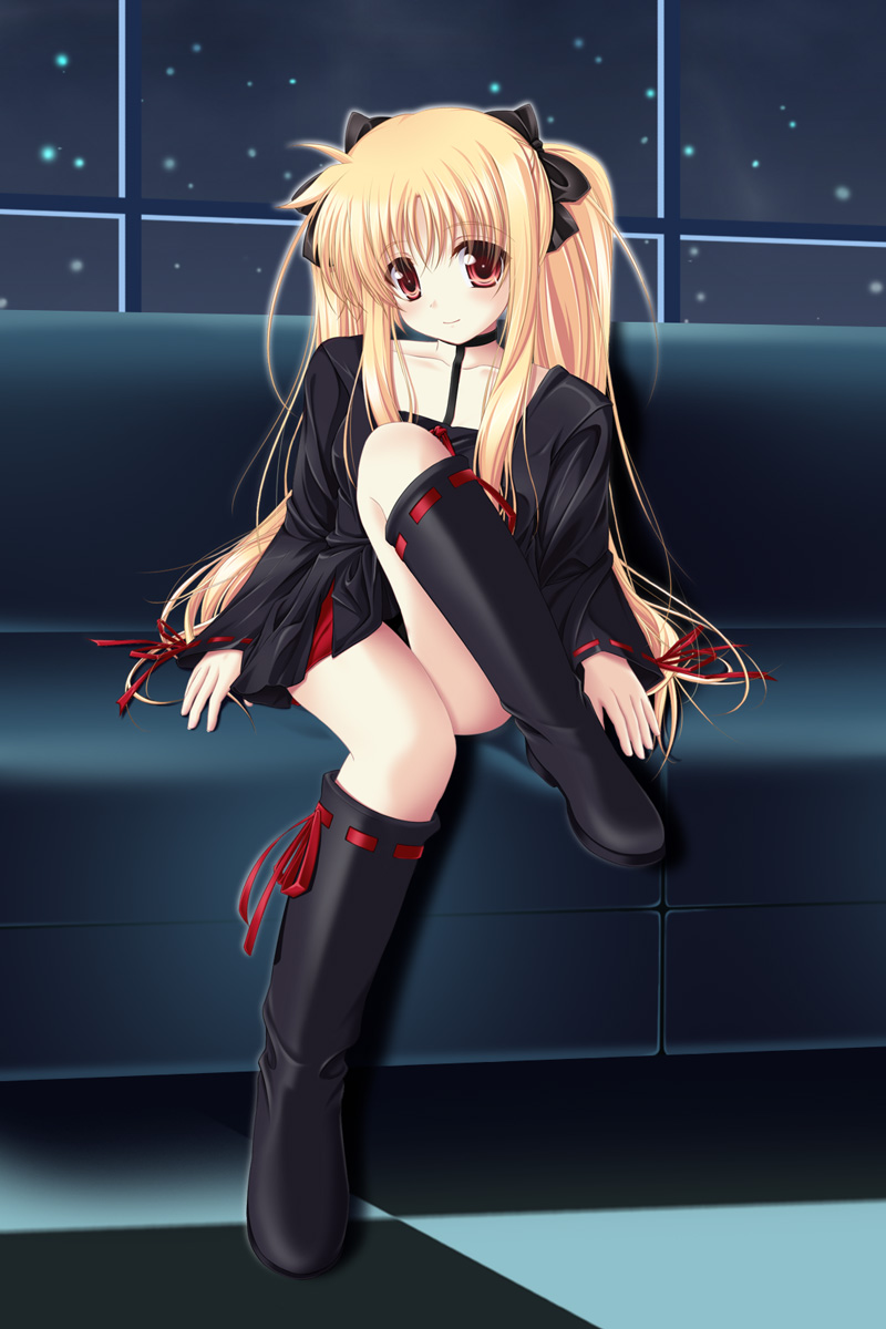 fate testarossa (lyrical nanoha and 1 more) drawn by amicis