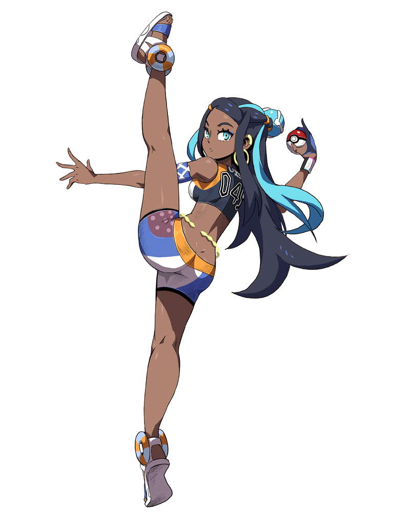 nessa (pokemon and 1 more) drawn by genzoman