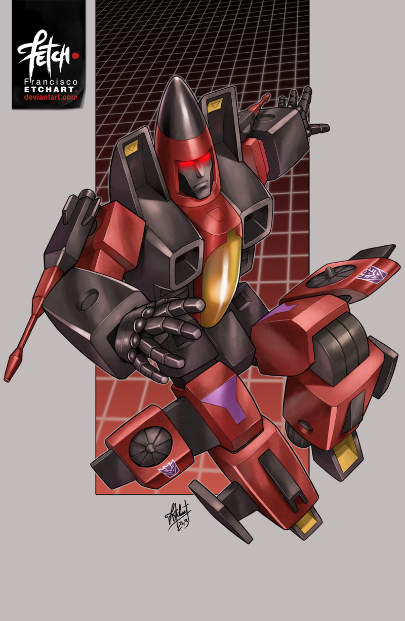 thrust (transformers and 1 more) drawn by franciscoetchart