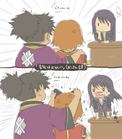 yuri lowell, rita mordio, and raven (tales of and 1 more) drawn by josephine-843