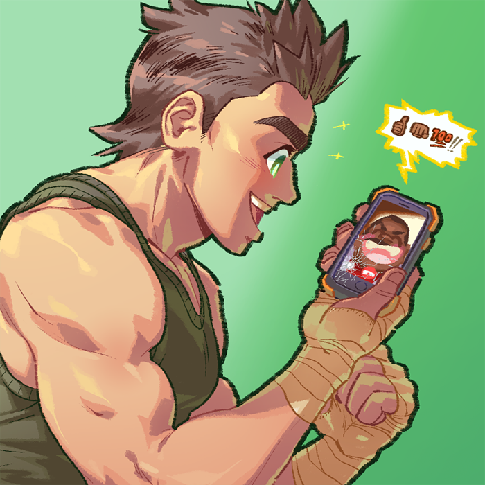 little mac and doc louis (super smash bros. and 1 more) drawn by pockypalooza