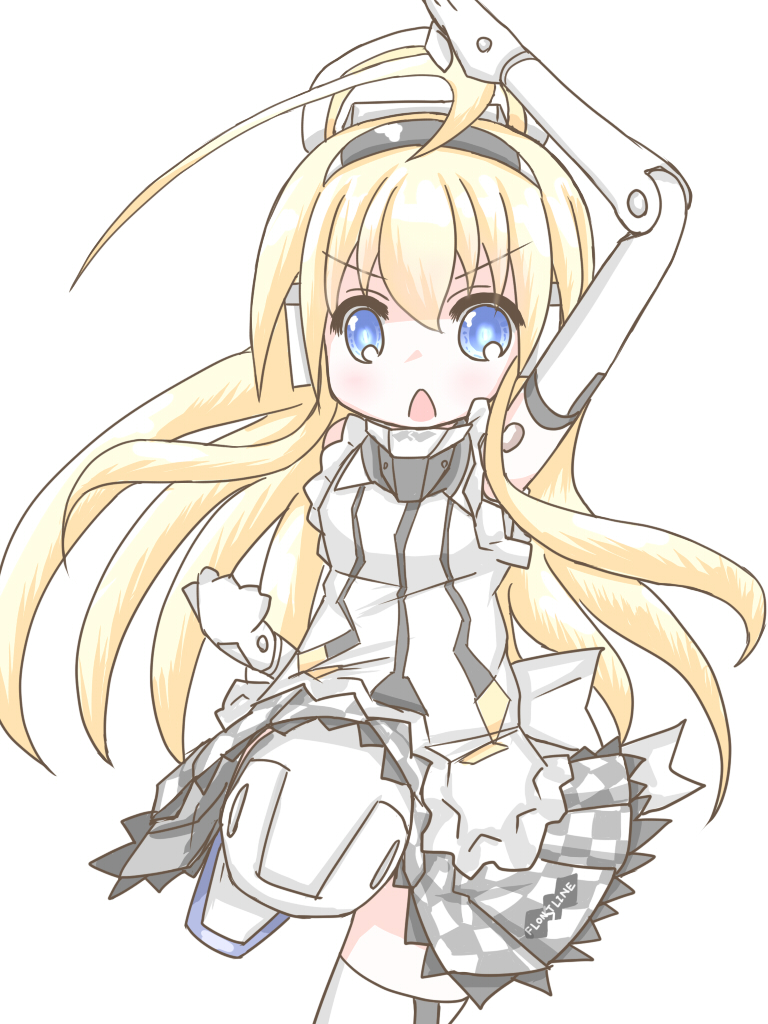 nyarlathotep, arnval, and asumi kana (haiyore! nyaruko-san and 1 more) drawn by ibuki_(clover_club)