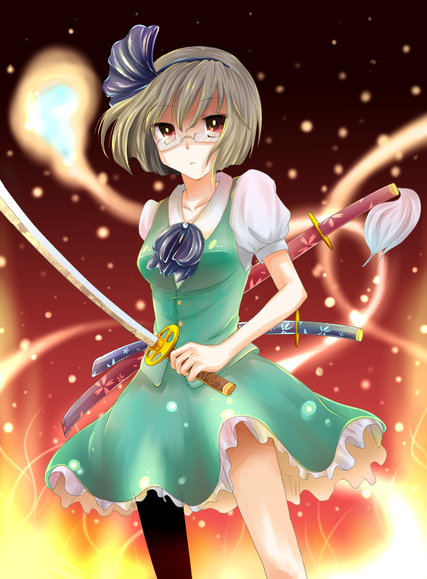 konpaku youmu and sonohara anri (touhou and 1 more) drawn by iroen