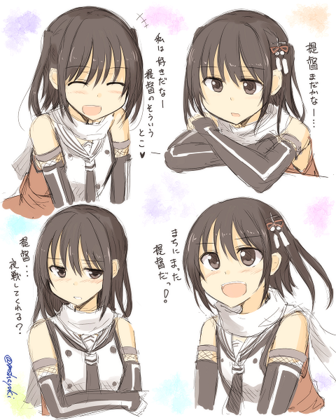 sendai and sendai kai ni (kantai collection) drawn by mashayuki