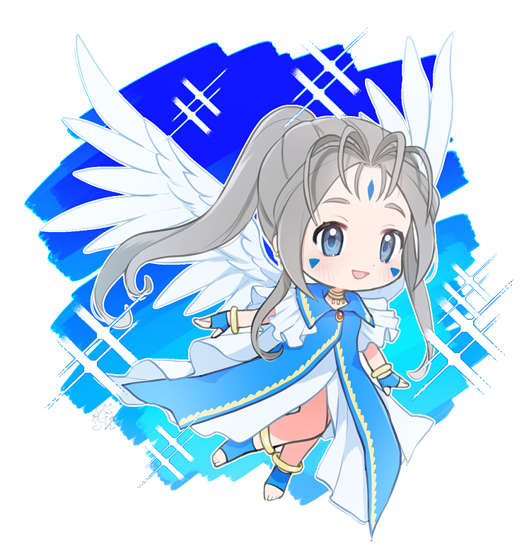 belldandy (aa megami-sama) drawn by ritora_turbo