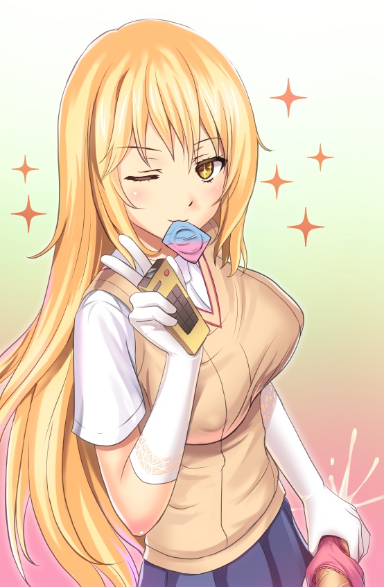 shokuhou misaki (toaru majutsu no index and 1 more) drawn by koyama_tomosato