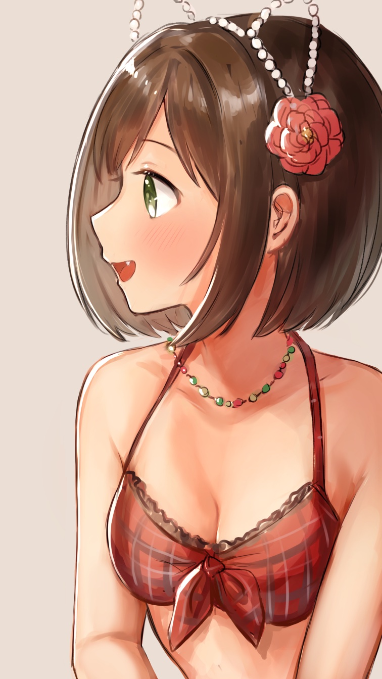 maekawa miku (idolmaster and 2 more) drawn by tori_ririisu