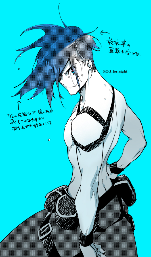 galo thymos (promare) drawn by oji_(og_for_sight)
