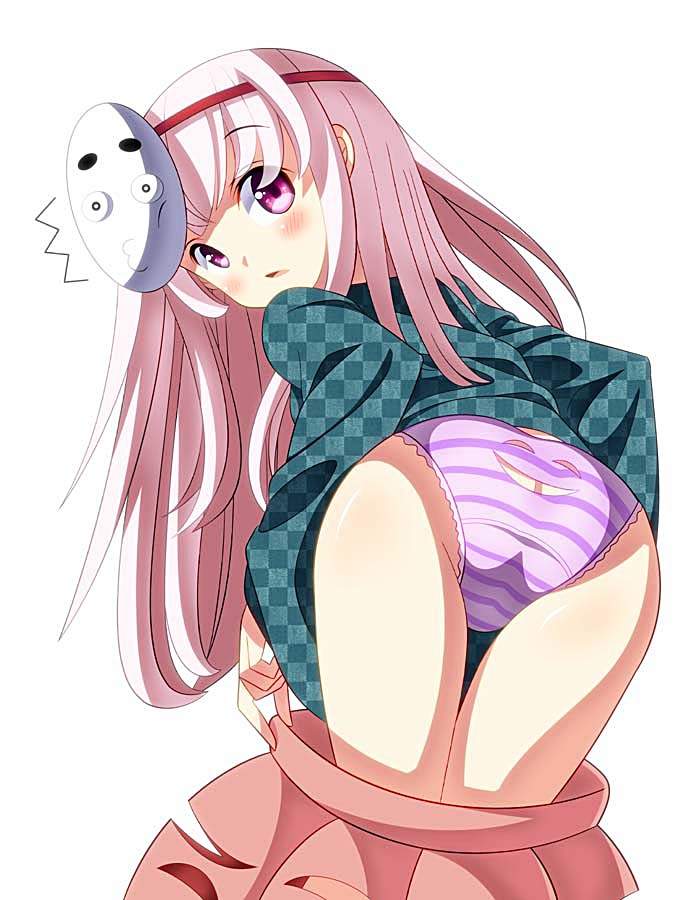 hata no kokoro (touhou) drawn by oimo_(imoyoukan)