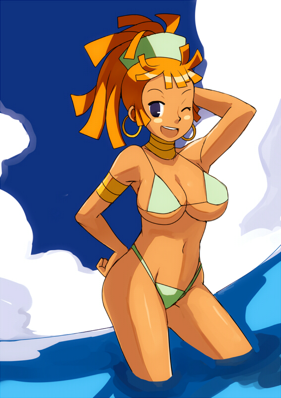 anetta (mega man and 2 more) drawn by drawfag
