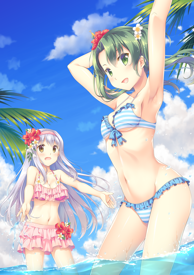 zuikaku and shoukaku (kantai collection) drawn by minakami_nagara