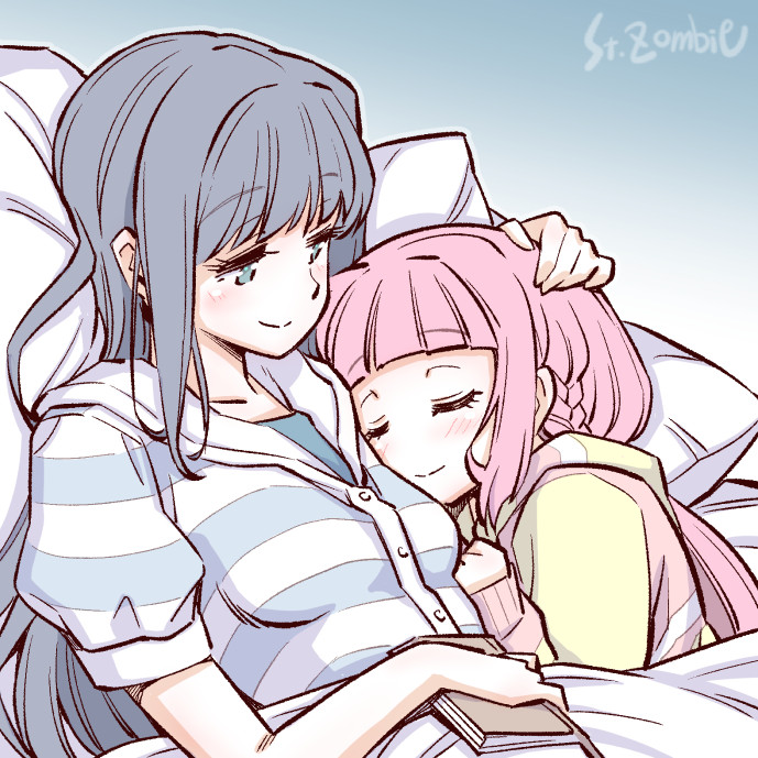 tamaki iroha and nanami yachiyo (mahou shoujo madoka magica and 1 more) drawn by studiozombie