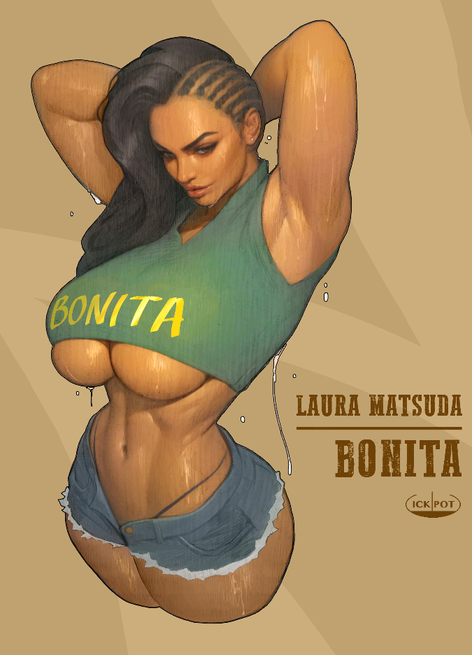 laura matsuda (street fighter and 1 more) drawn by ickpot