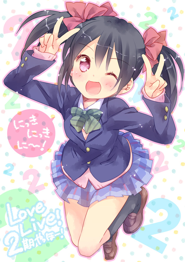 yazawa nico (love live! and 1 more) drawn by ech