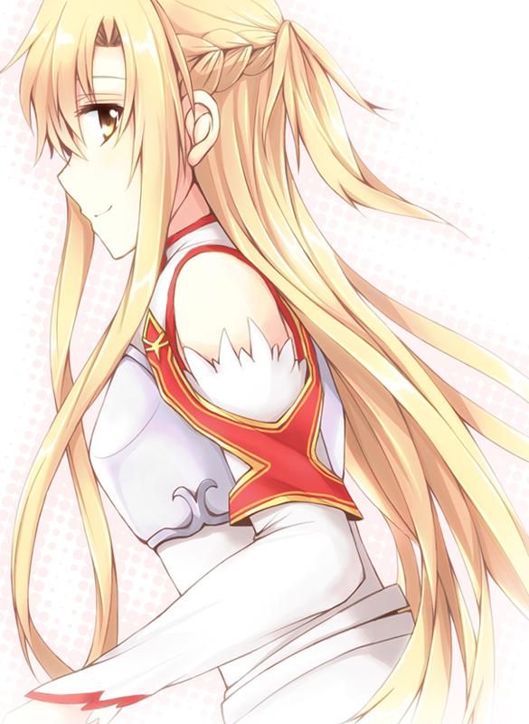 asuna (sword art online) drawn by misuzu_(iridescence)