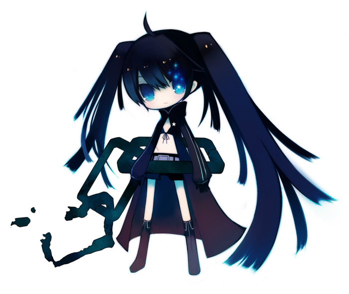 black rock shooter (black rock shooter) drawn by puti_devil