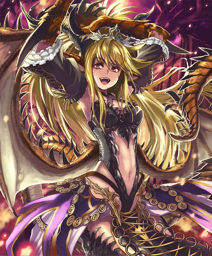 dragonewt princess (shingeki no bahamut and 1 more)
