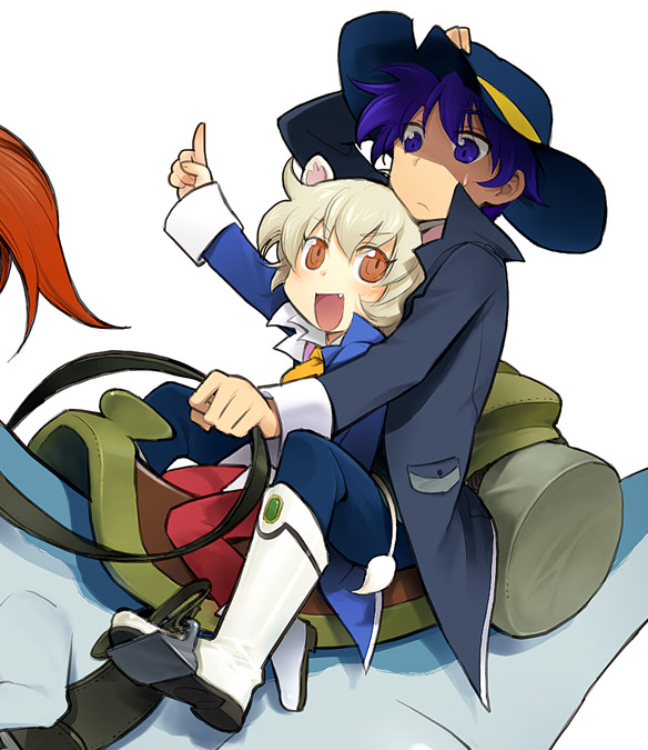 shade and tio (fushigiboshi no futago hime) drawn by minakata_sunao