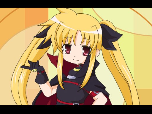 fate testarossa (lyrical nanoha and 2 more) drawn by arita_mikan