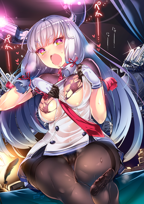 murakumo and murakumo kai ni (kantai collection) drawn by kuon_michiyoshi