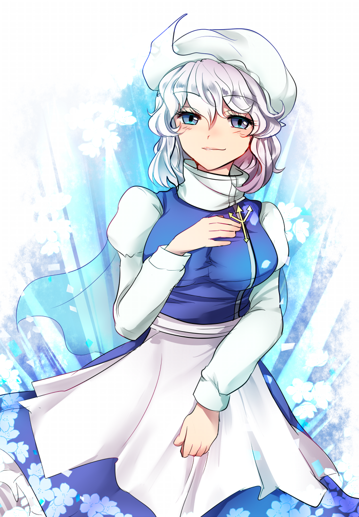 letty whiterock (touhou and 1 more) drawn by makotono_(makotono_00)