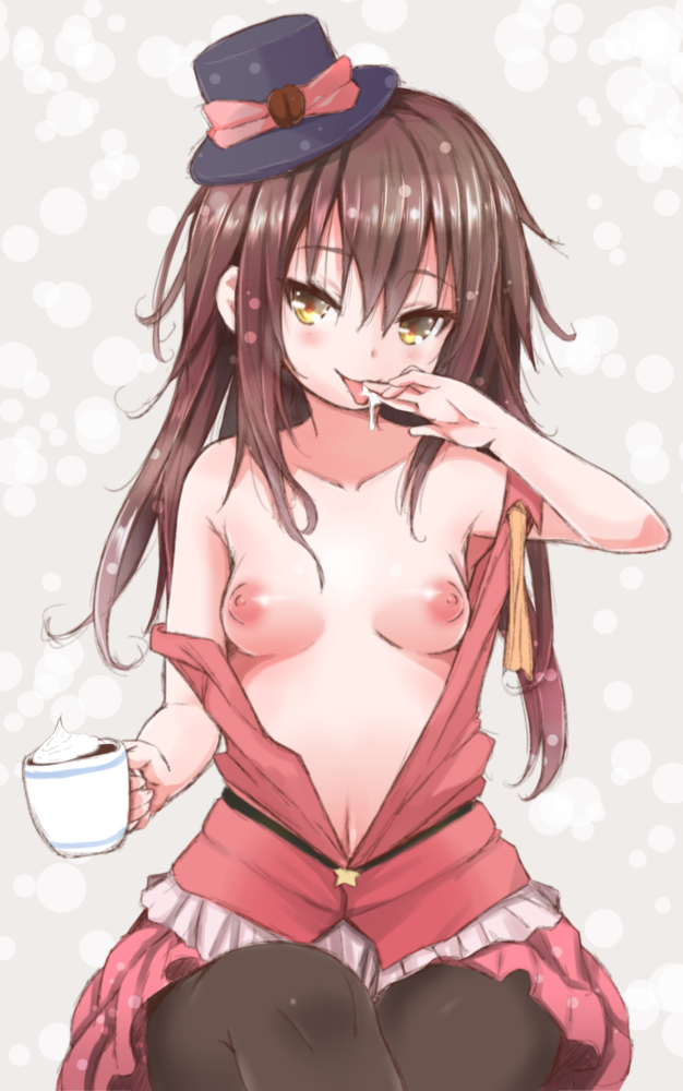 cafe (cafe-chan to break time) drawn by naz_(garyuuya)