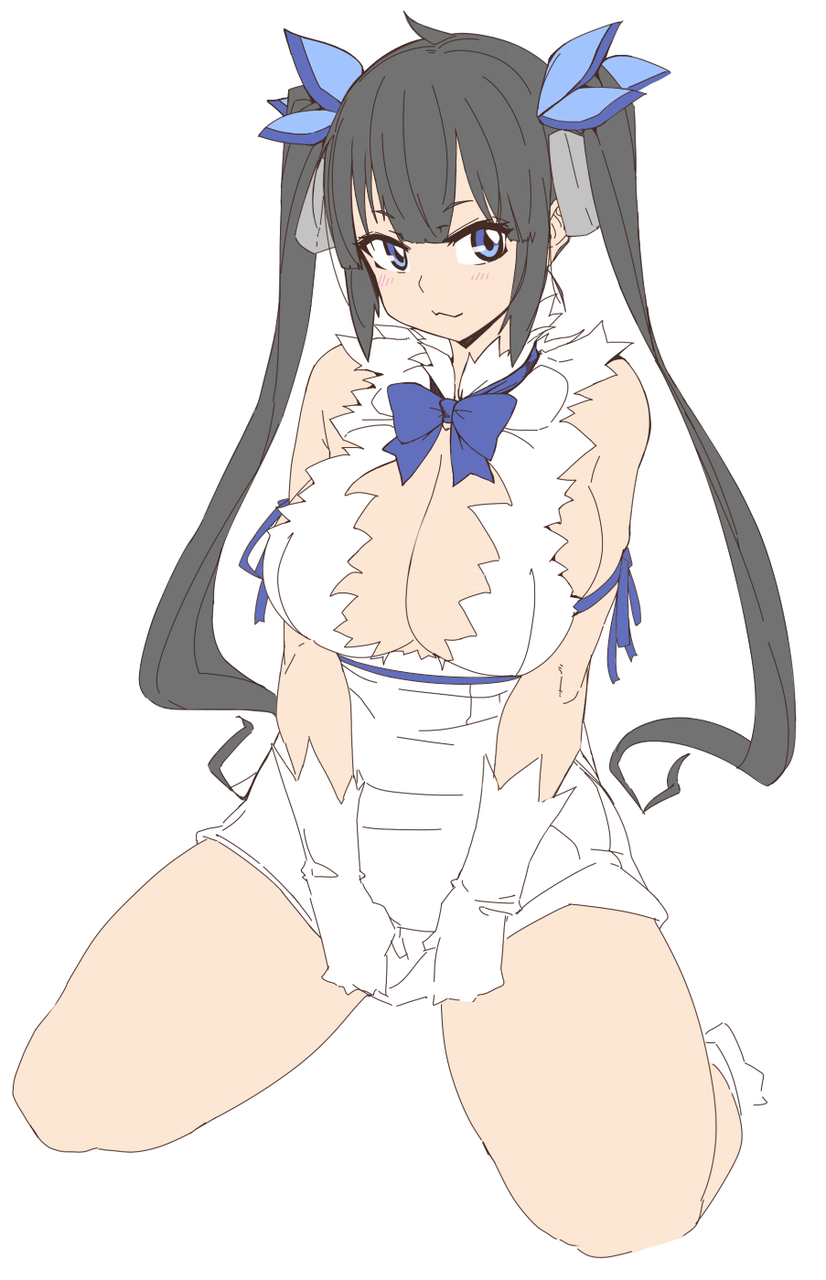 hestia (dungeon ni deai wo motomeru no wa machigatteiru darou ka) drawn by miitoban