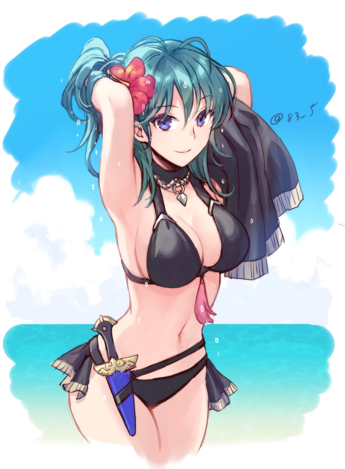 female byleth (fire emblem and 2 more) drawn by yamigo