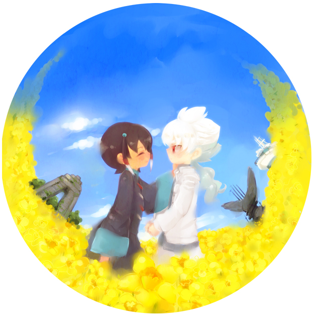 hakuryuu and shuu (inazuma eleven and 1 more) drawn by tobi_(one)