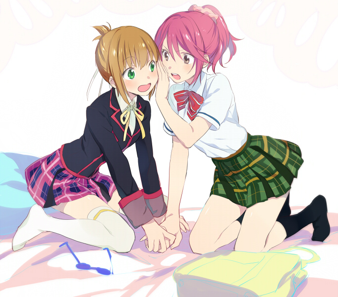 cheria barnes and leia rolando (tales of and 2 more) drawn by maruishi