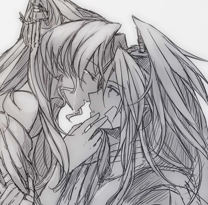 kazanari tsubasa and maria cadenzavna eve (senki zesshou symphogear) drawn by rhapsode