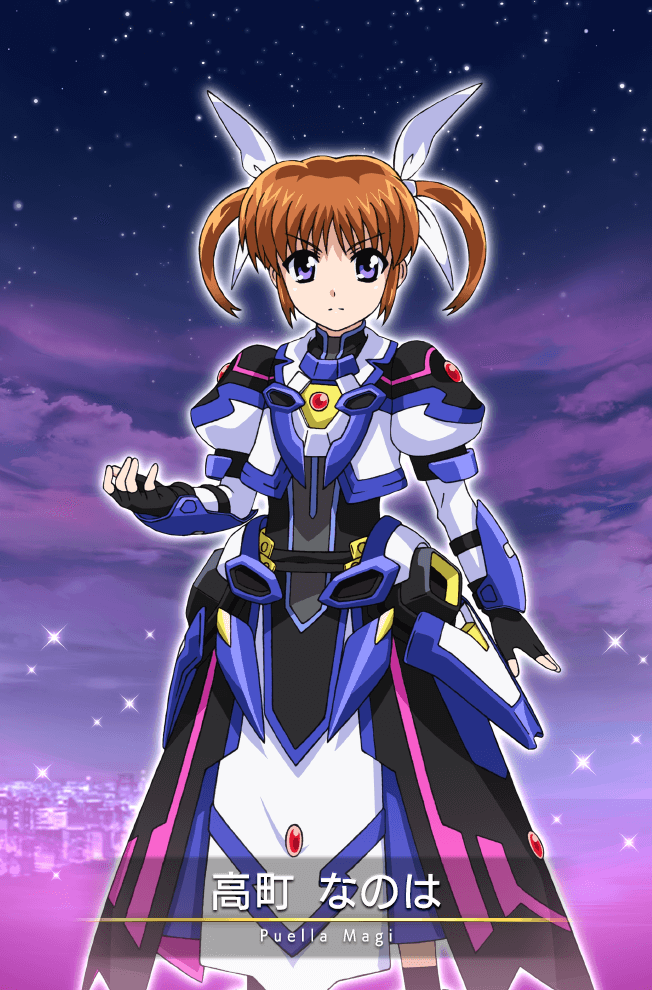 takamachi nanoha (mahou shoujo madoka magica and 3 more)