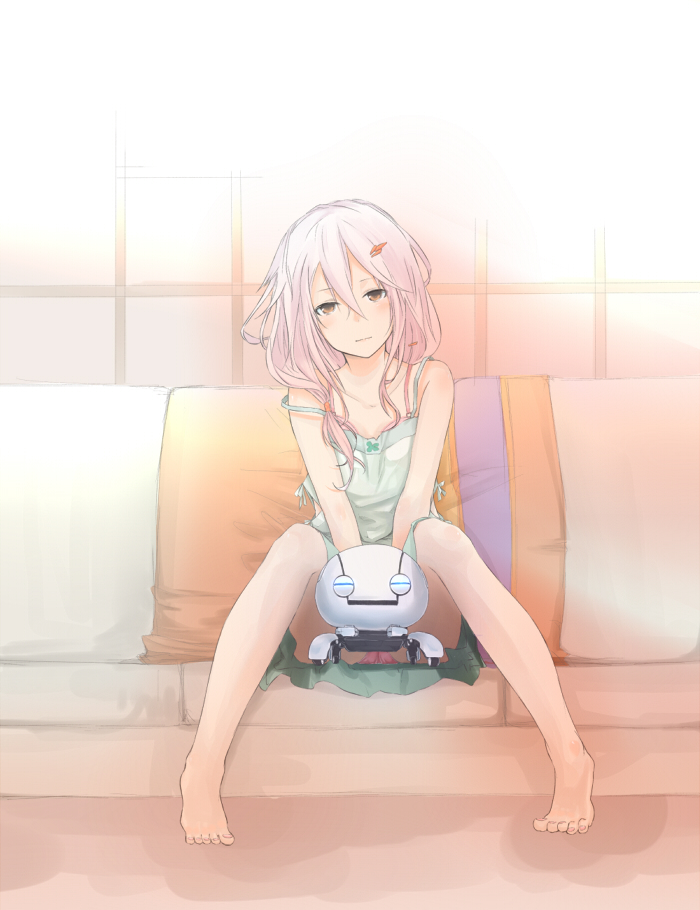 yuzuriha inori and fyu-neru (guilty crown) drawn by hope_yakisoba