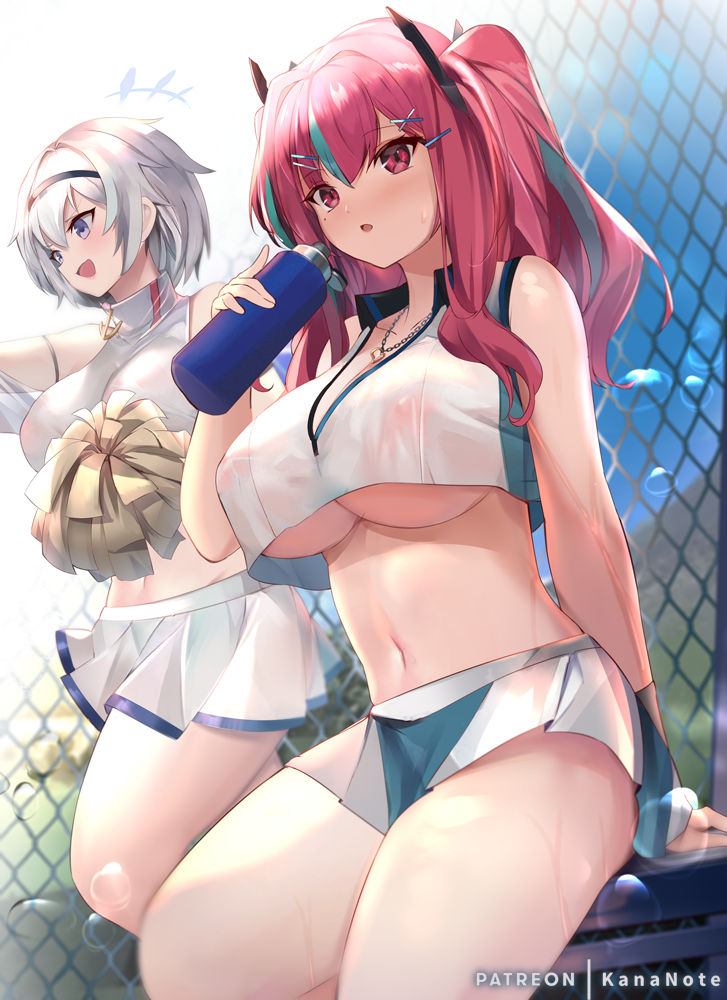 bremerton and reno (azur lane) drawn by mujinbensin
