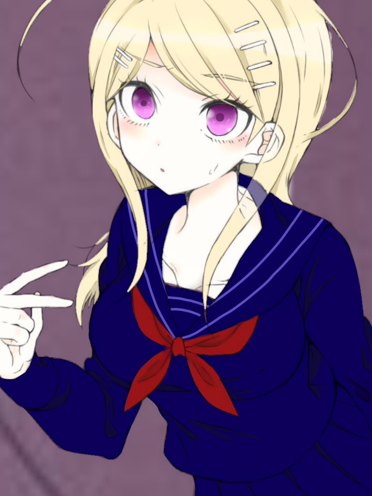 akamatsu kaede (danganronpa and 1 more) drawn by mika20021127