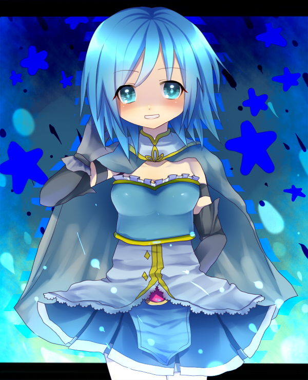 miki sayaka (mahou shoujo madoka magica) drawn by meronpanna_(mikoniito)