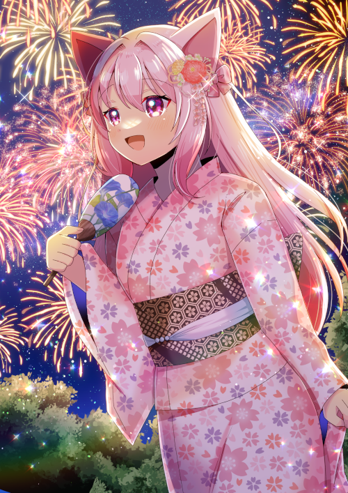yukine otosuzu (indie virtual youtuber) drawn by kou_hiyoyo