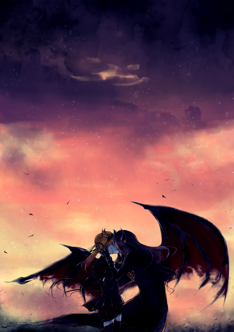 layla and shaytan (sound horizon and 1 more) drawn by gsgs