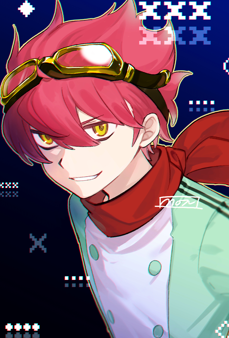 yuuki dan (digimon and 1 more) drawn by moch_ka_game