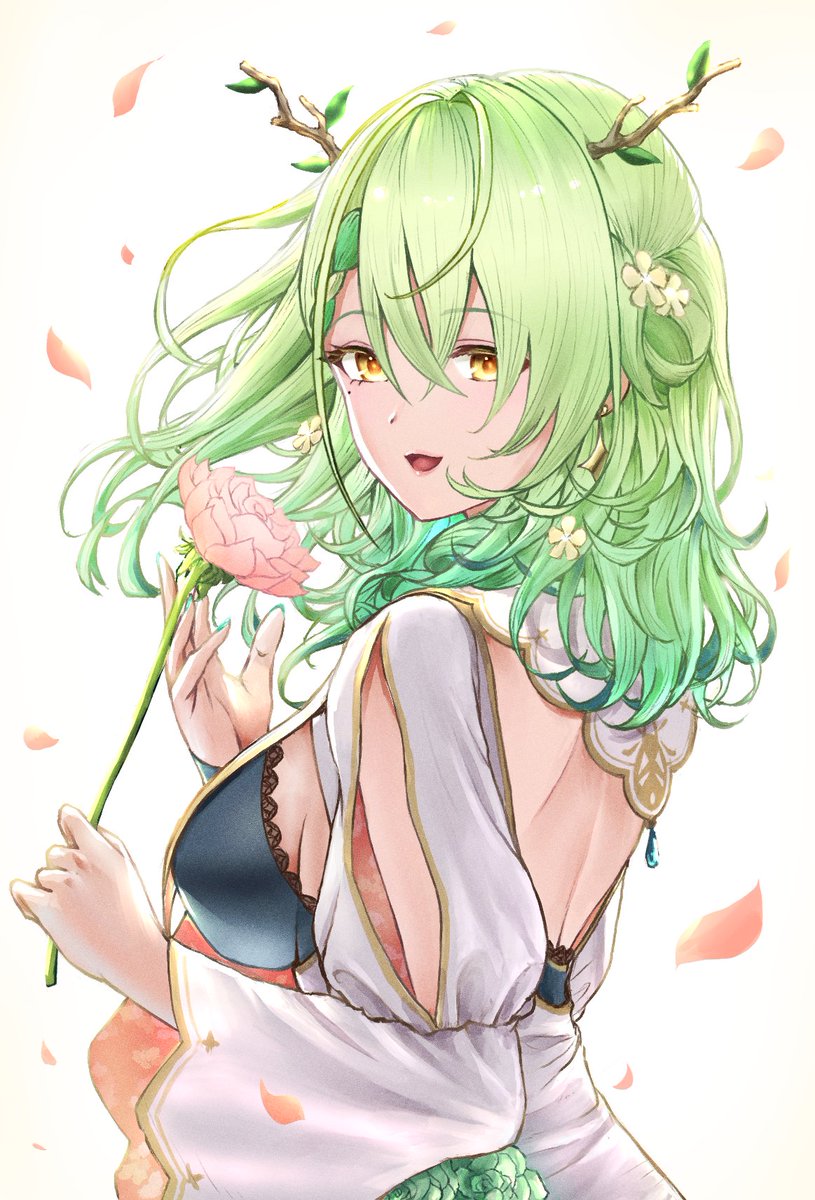 ceres fauna (hololive and 1 more) drawn by tomozoo83