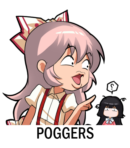 fujiwara no mokou, houraisan kaguya, and gootecks (touhou and 1 more) drawn by jokanhiyou