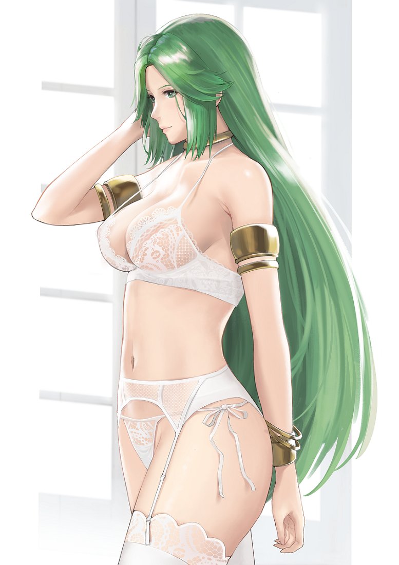 palutena (kid icarus and 1 more) drawn by j@ck