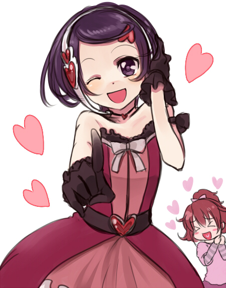 aida mana and kenzaki makoto (precure and 1 more) drawn by sasamaru_chimaki