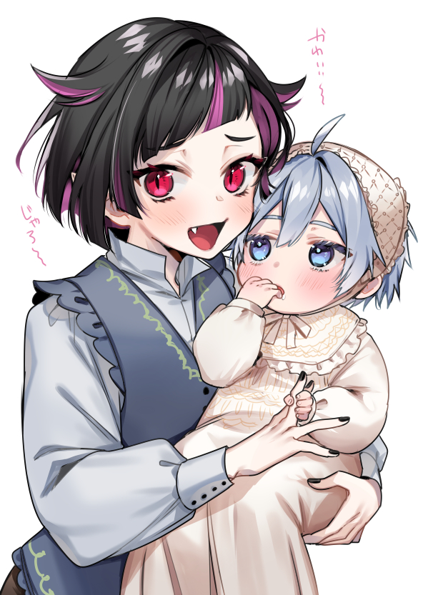 lilia vanrouge and silver vanrouge (twisted wonderland) drawn by tobidayooon