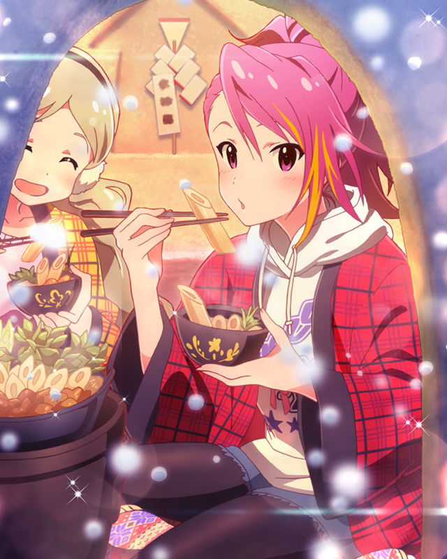 handa roco and maihama ayumu (idolmaster and 1 more)
